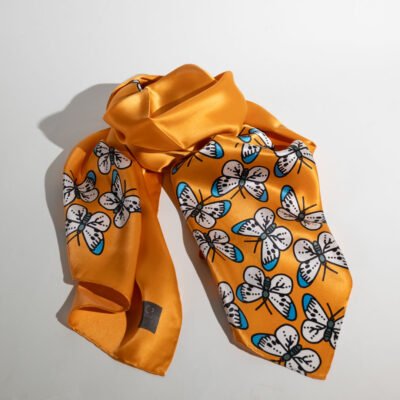 Συλλεκτικό ολομέταξο μαντήλι Κάρολος Τζίζεκ