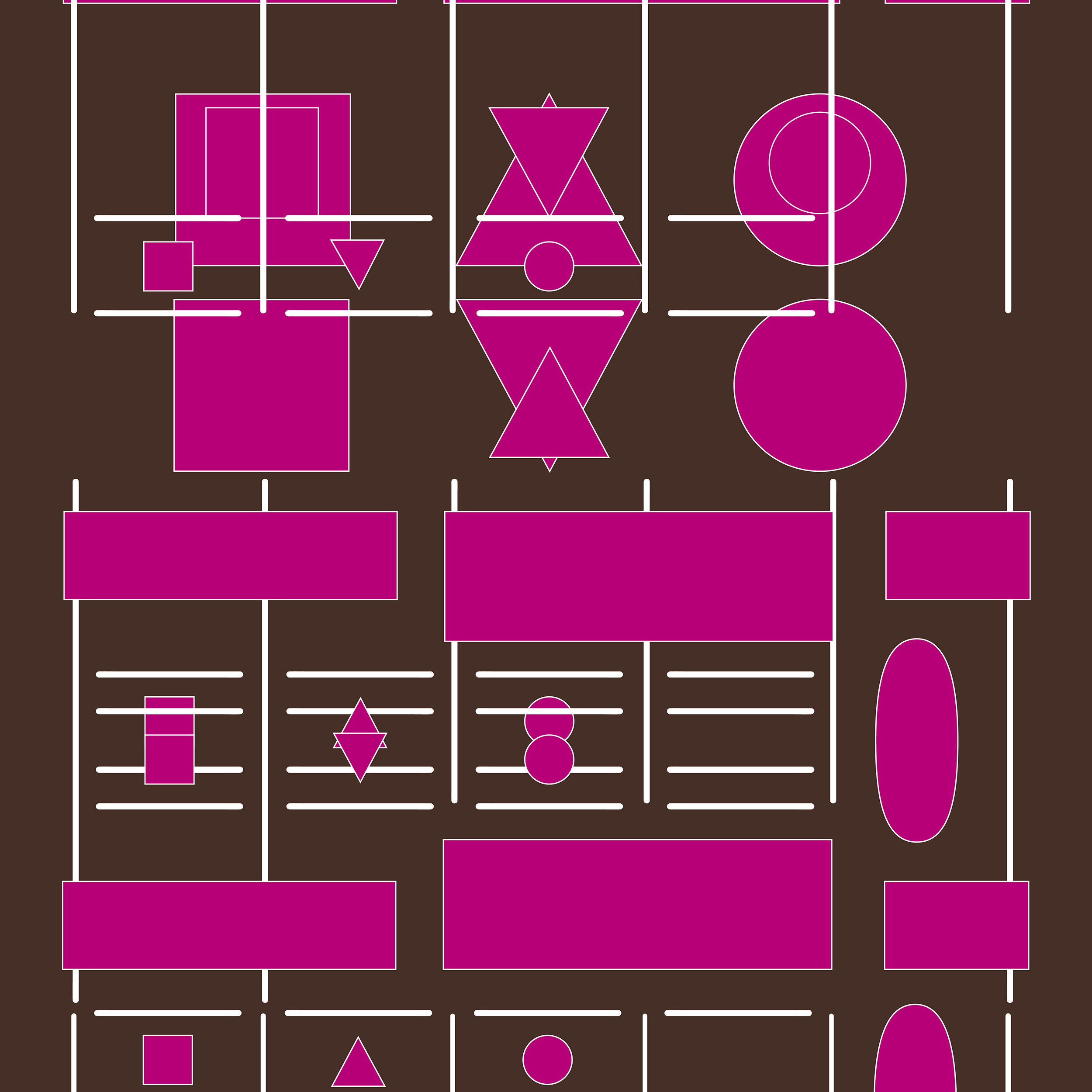 Συλλεκτικό ολομέταξο μαντήλι "Λογική", Ξενάκης Κωσταντίνος