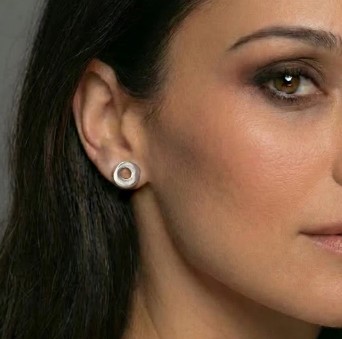 Μικρά Καρφωτά Σκουλαρίκια «Κύκλος»