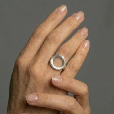 Ασημένιο Δαχτυλίδι «Κύκλος»